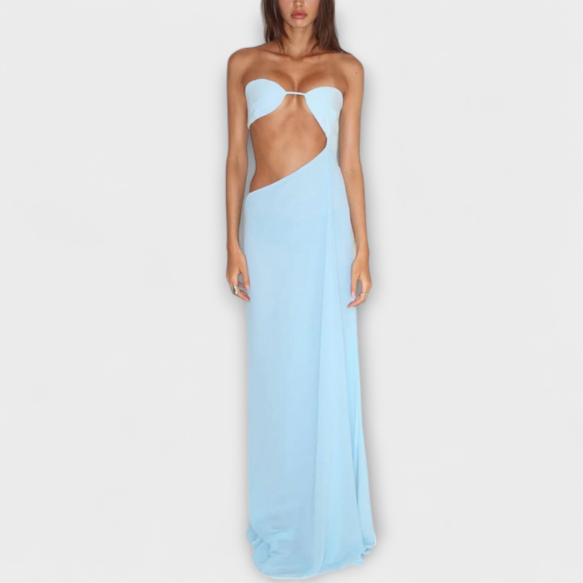 Isabella - Svůdné večerní šaty bez zad