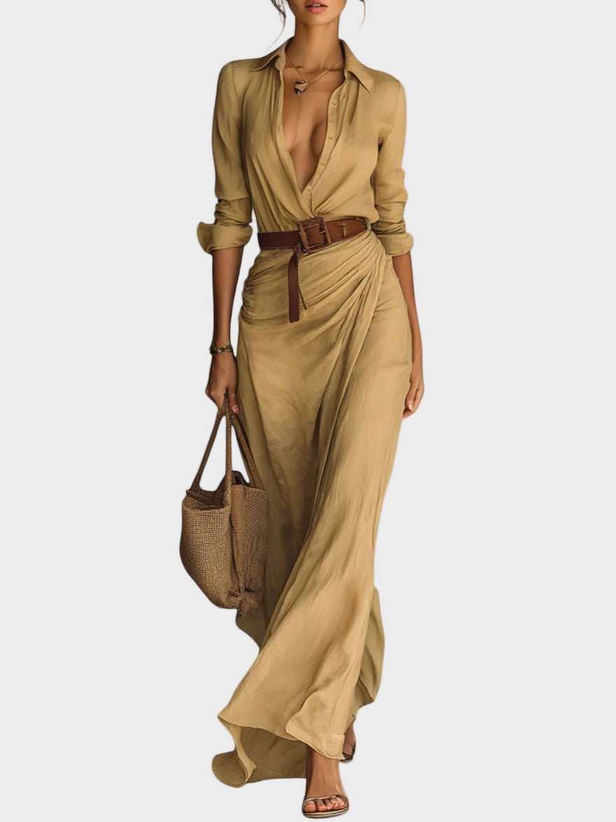 Klara – Šaty s elegantním výstřihem