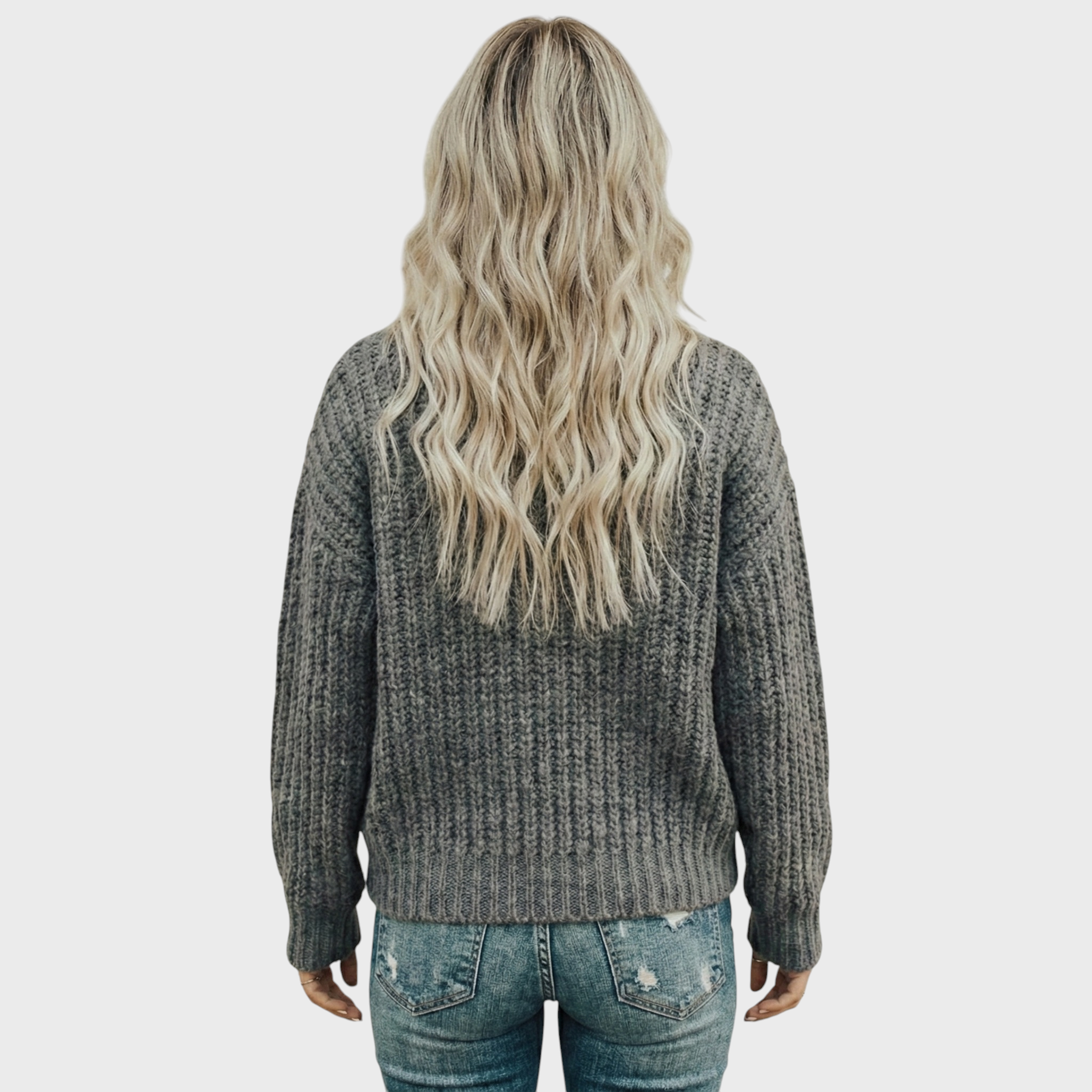 Aroa – Pletený svetr s rolákem