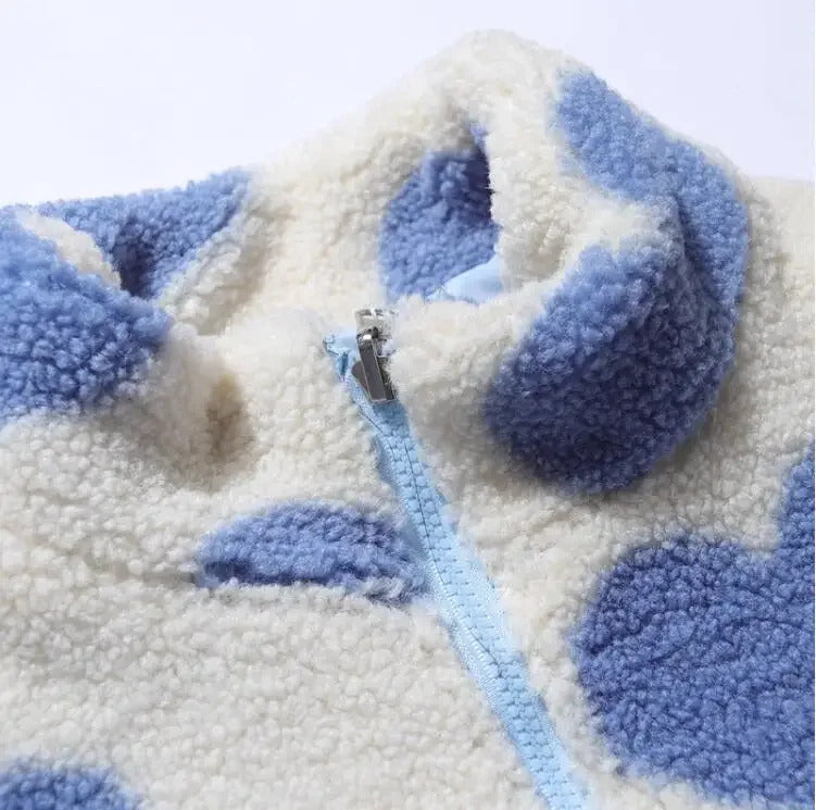 Katharina | Oboustranná bunda se srdíčky