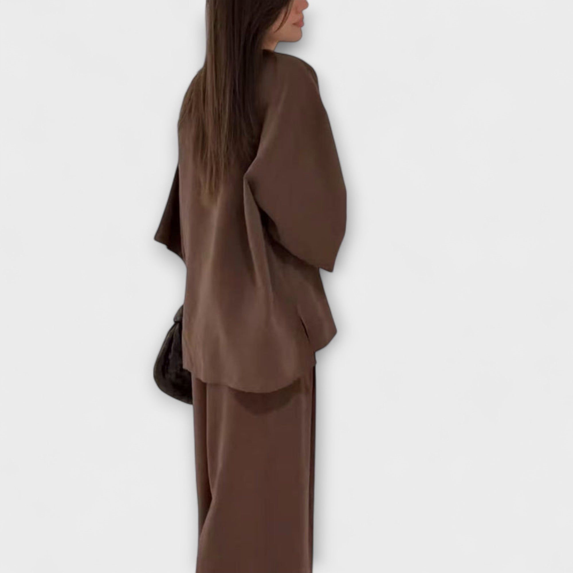 Jacqueline - Dvouvrstvý top a kalhoty