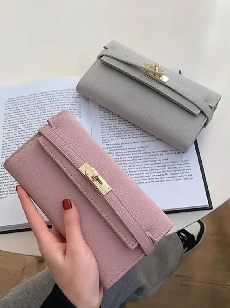 Addison Elegant Leather Wallet for Women – Classic & Secure