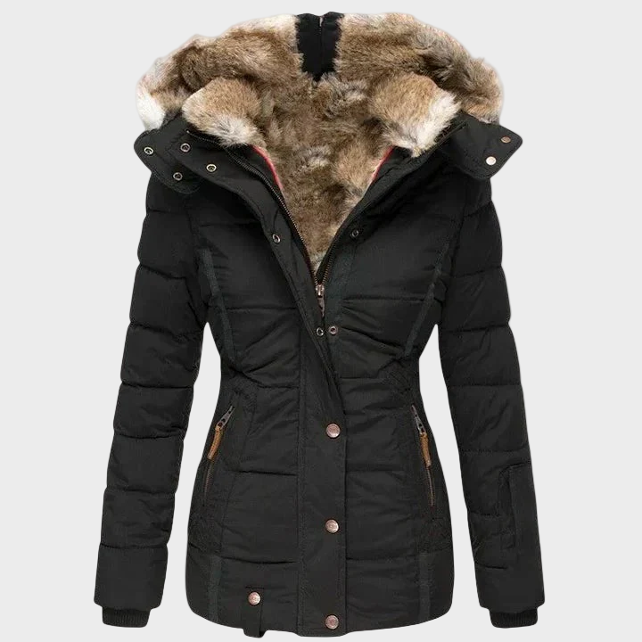 Marylin | Teplá zimní bunda s kožešinovou podšívkou