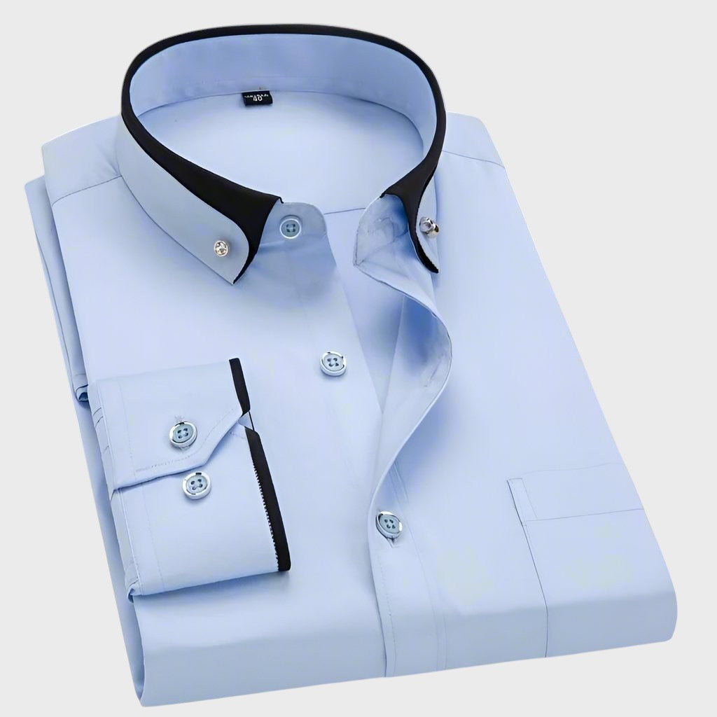 Matěj | Klasické bavlněné košile s dlouhým rukávem