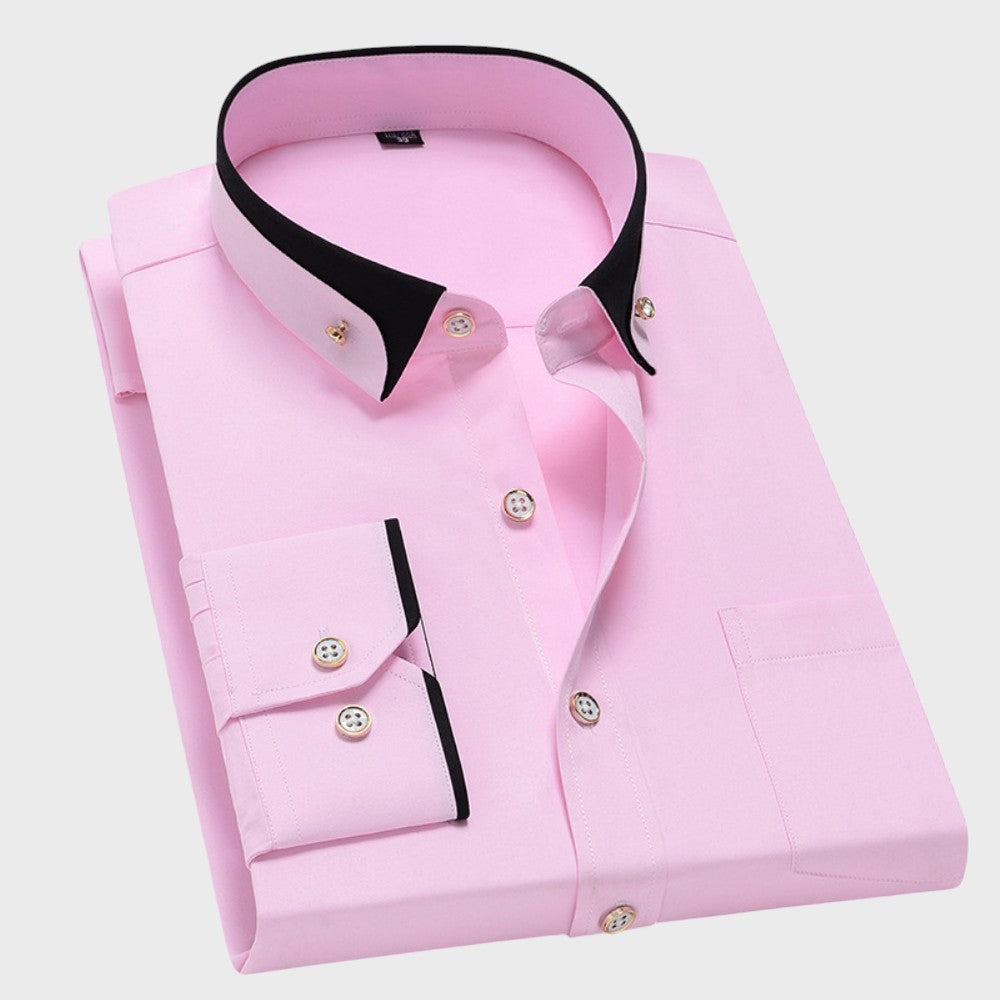 Matěj | Klasické bavlněné košile s dlouhým rukávem