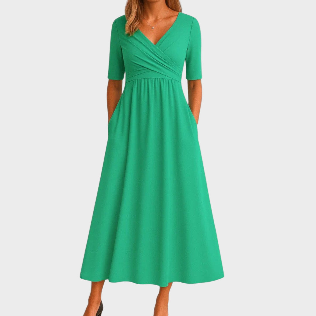 Leona - Elegantní Šaty se Speciálním Výstřihem