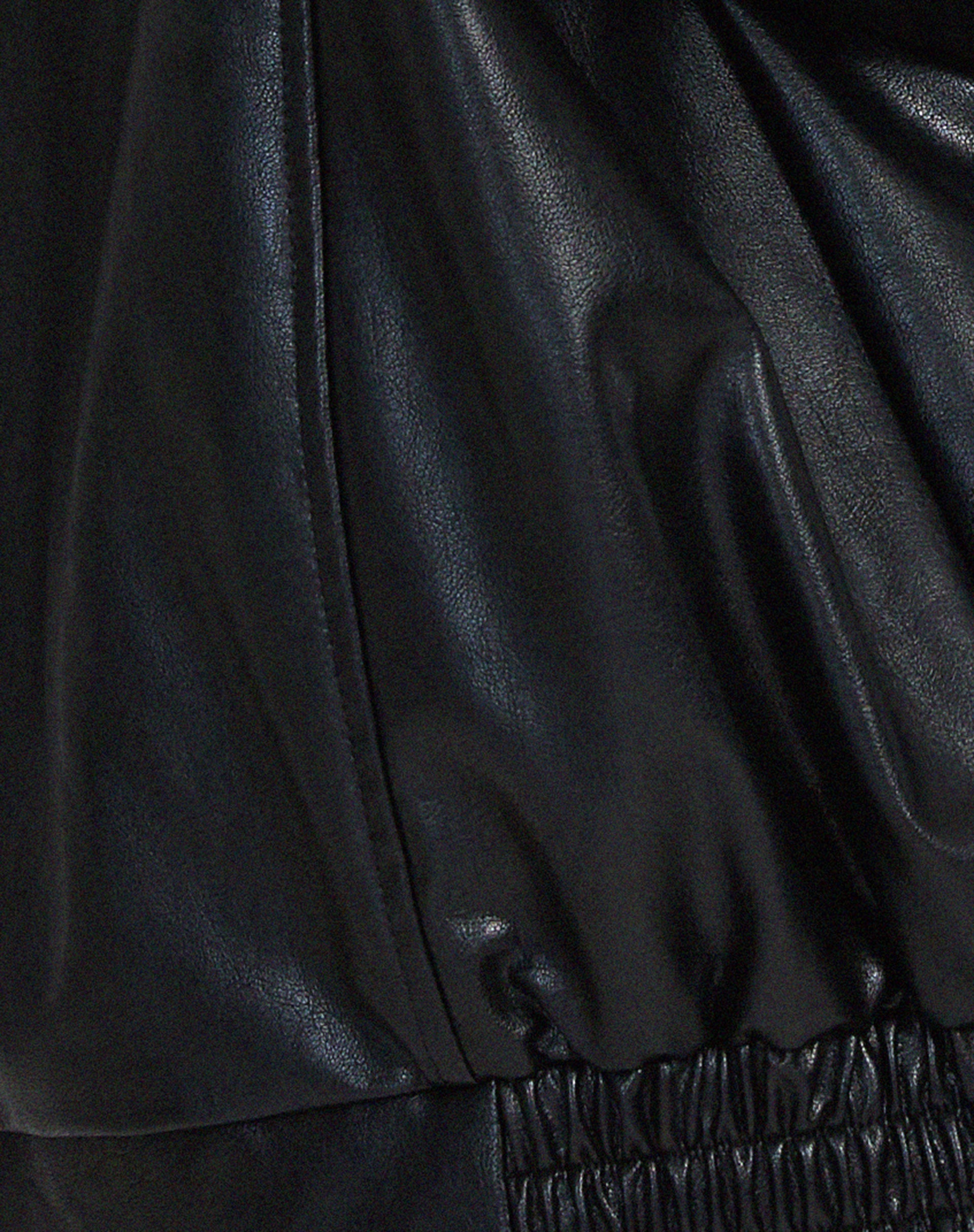 Oversized Faux Leather Jacket for Women – Stylish Casual Outerwear