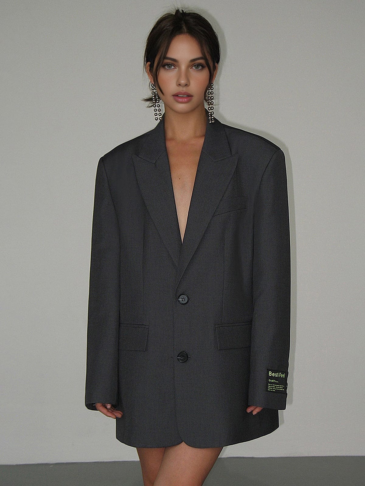 Oversized Tailored Blazer – Modern Chic Outerwear