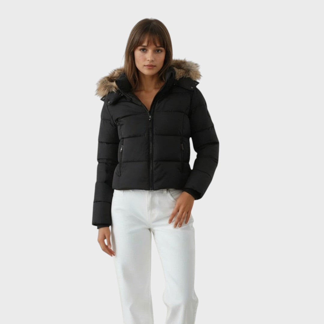Eliška | Zimní bunda s kožíškovou podšívkou