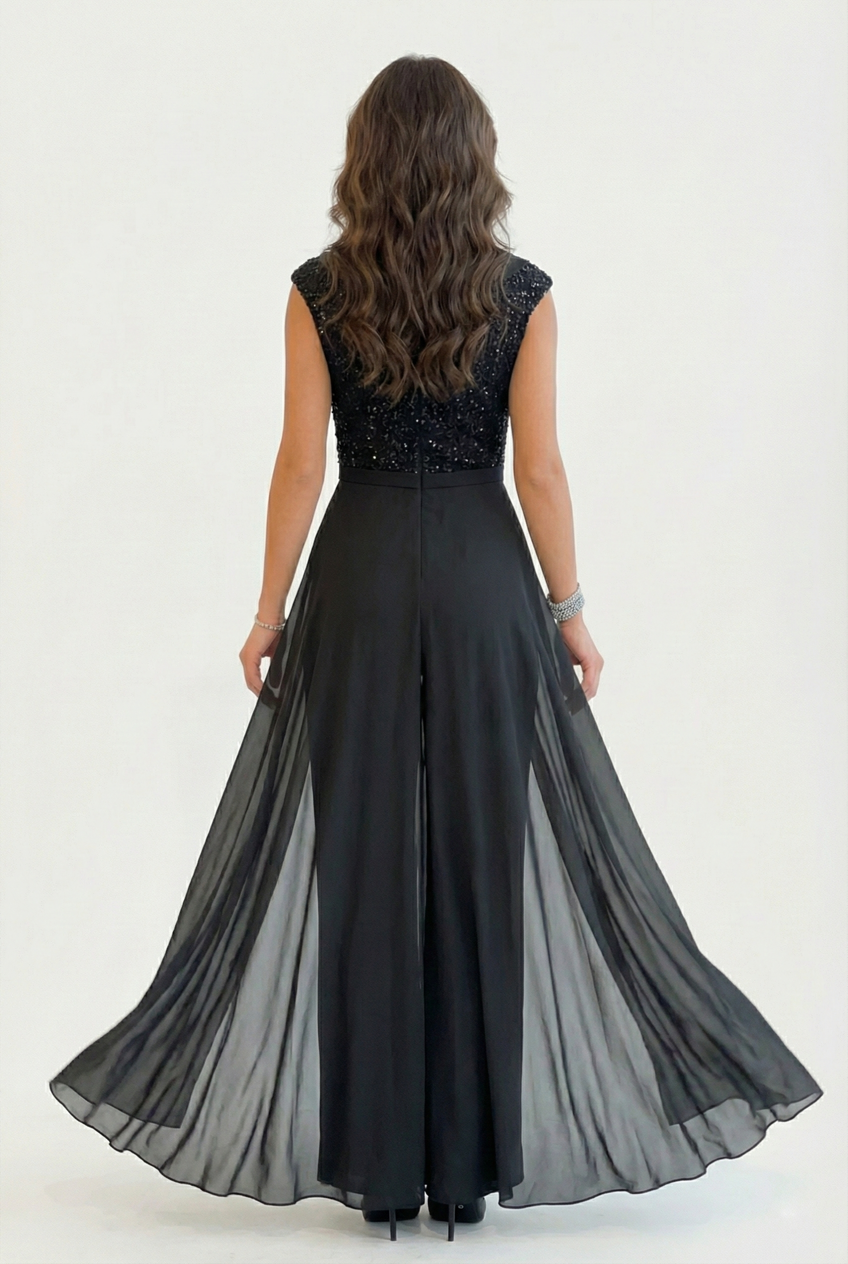 Valeria | Klasický bezramenný overal