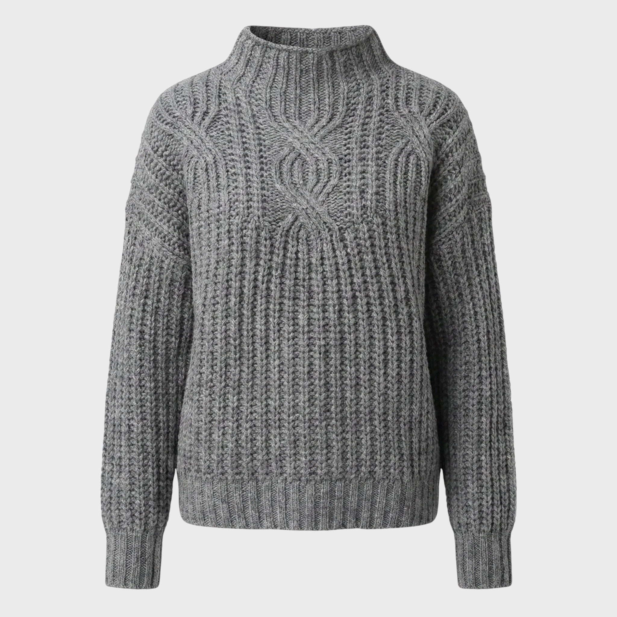 Aroa – Pletený svetr s rolákem