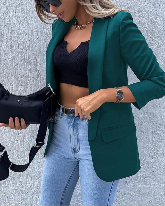 Longline Tailored Blazer – Elegant Casual to Formal Outerwear