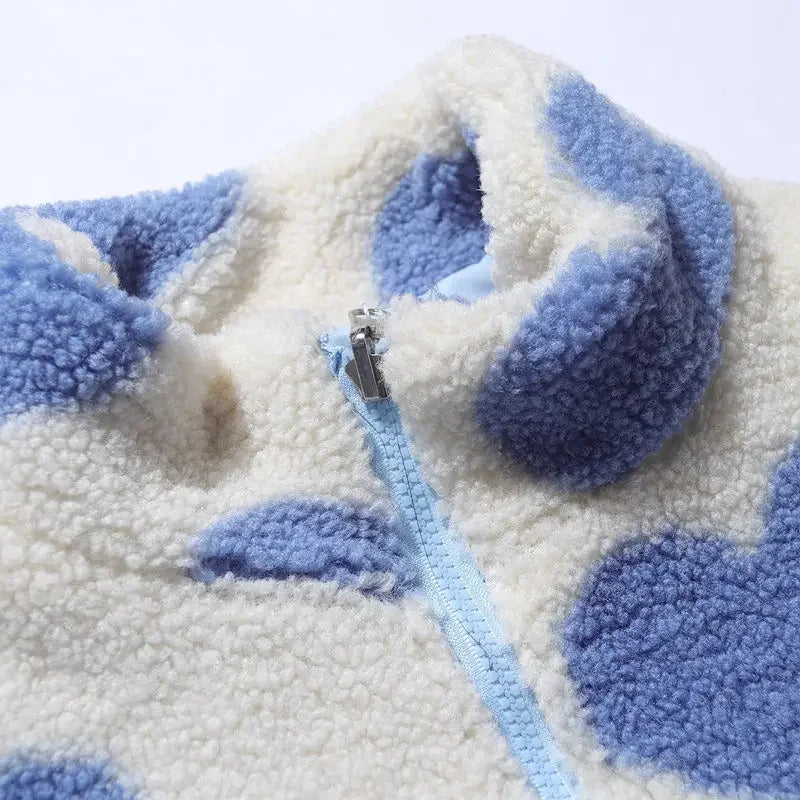 Katharina | Oboustranná bunda se srdíčky