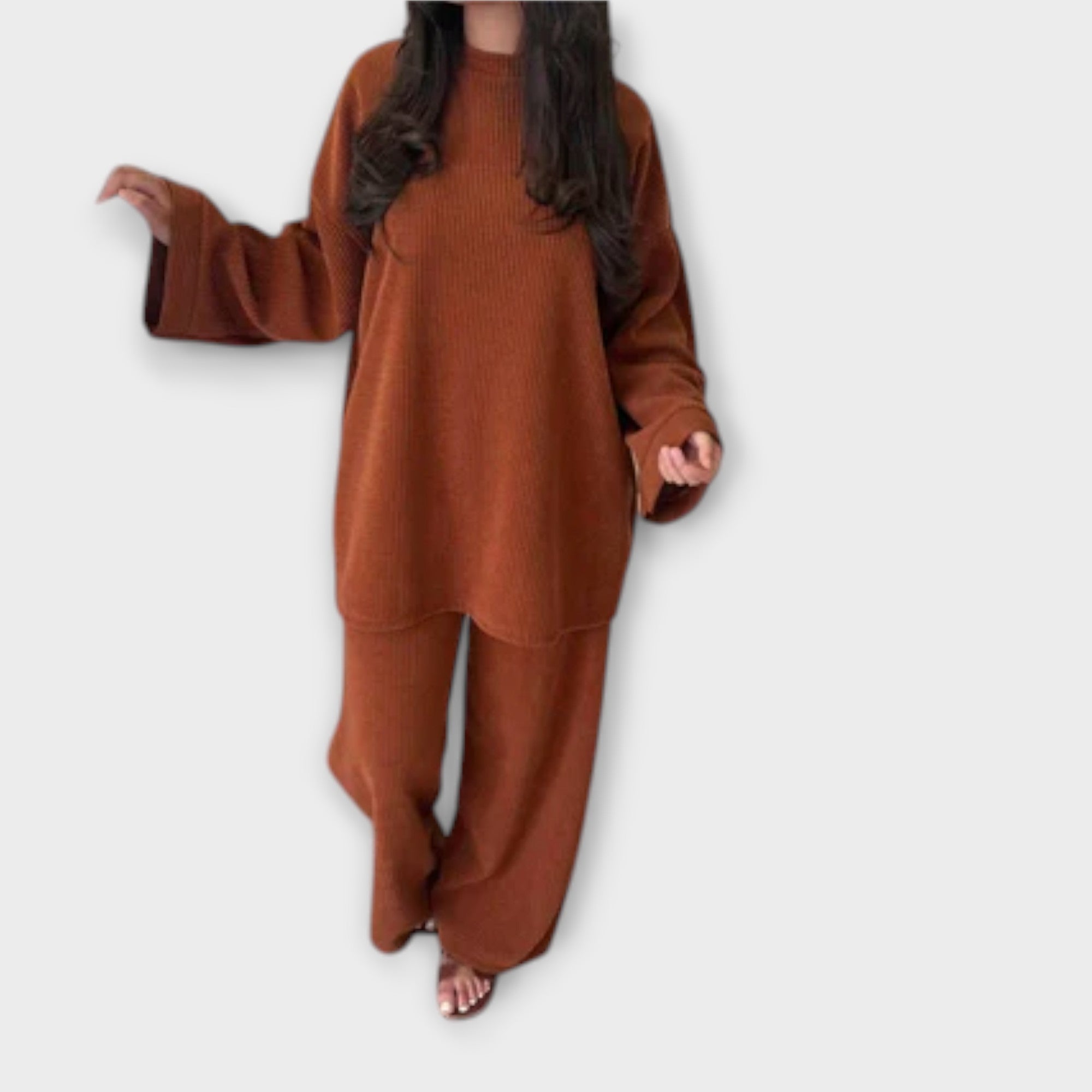 Ingrid - Set pro plnoštíhlé - Žebrovaný styl